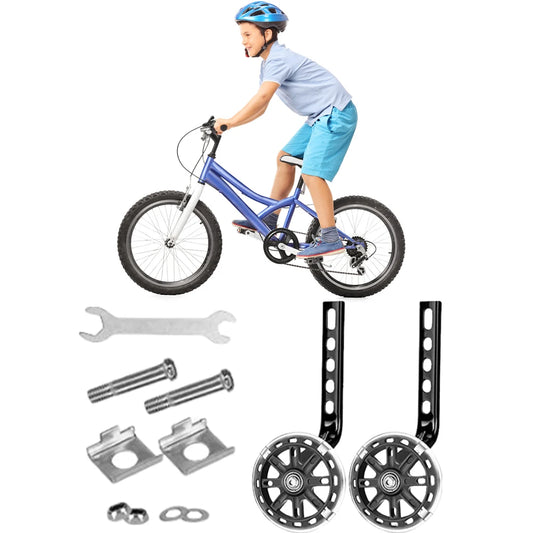 Children Bicycle Auxiliary Wheel 12/14/16/18/20 Inch Kids Bike Training Wheels Side Balance Wheel Bicycle Stabiliser Mounted Kit
