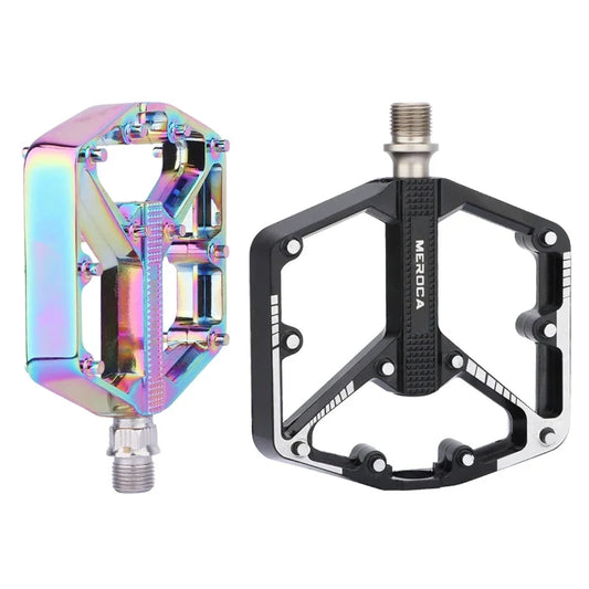 Ultralight Bicycle Colorful Pedals Sealed Bearing Aluminium Alloy Cycling Non-slip Mountain Bike Road Bike Pedals Accessories