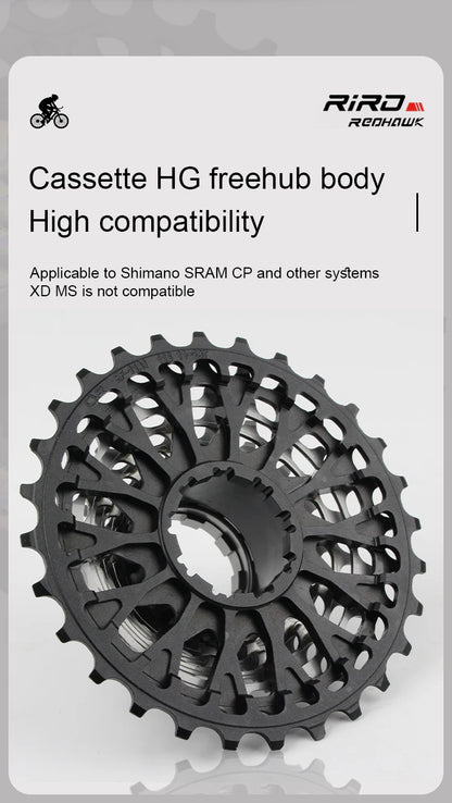 RIRO Ultra-light Hollow Freewheel: Unleash Your Cycling Potential 🚴🏼‍♂️🔥 - MANDOTOS