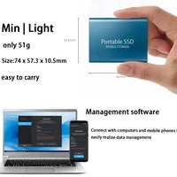 1.8" disco duro externo USB 3.0 Type C ssd external hard drive 500GB 1TB 2TB for laptops Desktop - MANDOTOS