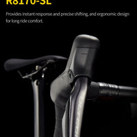 SAVA AEROX SLR8 Full Carbon Fiber Racing Grade Road Bike E-Shift Road Bike with SHIMAN0 ULTEGRA 8170 Di2 Kit UCI+CE Approved