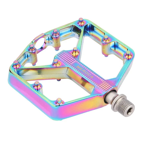 Ultralight Bicycle Colorful Pedals Sealed Bearing Aluminium Alloy Cycling Non-slip Mountain Bike Road Bike Pedals Accessories