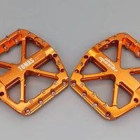 2025 New Bike Pedals  MTB Mountain Road Flat Non-slip CNC 3 Sealed Bearings Green Bicycle Pedals Route Cycling Accessories