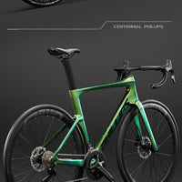 2025 New Ultra-Light Carbon Fiber Road Bike Fast Racing Bicycle with Hydraulic Disc Brakes 16/24-Speed Gear Shift Drop Handlebar