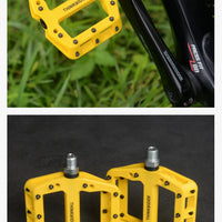 ThinkRider Flat Bike Pedals MTB Road 3 Sealed Bearings Bicycle Pedals Mountain Pedals Wide Platform Bicicleta Accessories