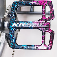 Bike Pedals 9/16 Inch Mountain Bike Pedal Premium Road Bike Pedals Wide Paltform and Lightweight Aluminum Bicycle Pedals
