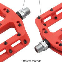 ThinkRider Flat Bike Pedals MTB Road 3 Sealed Bearings Bicycle Pedals Mountain Pedals Wide Platform Bicicleta Accessories