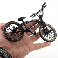 New 1:8 Mini Alloy Racing Bicycle Diecast Model Metal Mountain Bike Pocket Portable Simulation Collection Gift Toy For Childrens