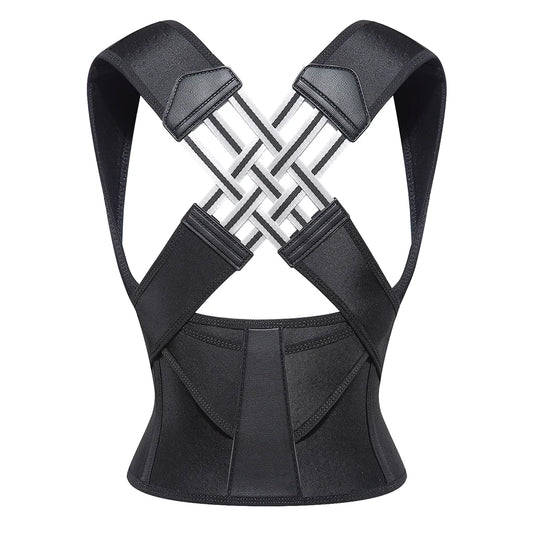 Dropshipping Stock Adjustable Back Posture Corrector Belt Women Men Prevent Slouching Relieve Pain Posture Corrector - MANDOTOS