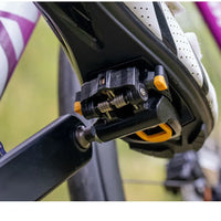 ONIRII PD-06 Road Bike Carbon Lock Pedals Bicycle SPD Self-Locking Steel/Titanium 6 Degree Pedal with Locking Plate for Road NEW
