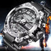 LIGE Men Military Watch Digital 50m Waterproof Wristwatch LED Quartz Clock Sport Watch Male Big Watches Men Relogios Masculino - MANDOTOS