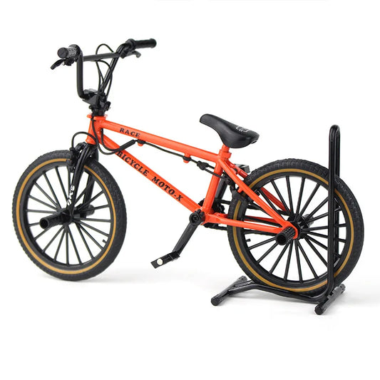 New 1:8 Mini Alloy Racing Bicycle Diecast Model Metal Mountain Bike Pocket Portable Simulation Collection Gift Toy For Childrens