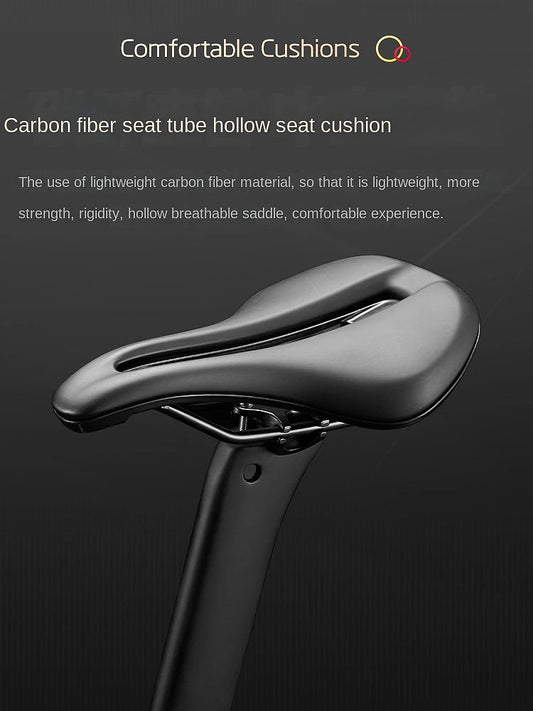 2025 New Ultra-Light Carbon Fiber Road Bike Fast Racing Bicycle with Hydraulic Disc Brakes 16/24-Speed Gear Shift Drop Handlebar