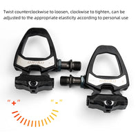 ONIRII PD-06 Road Bike Carbon Lock Pedals Bicycle SPD Self-Locking Steel/Titanium 6 Degree Pedal with Locking Plate for Road NEW