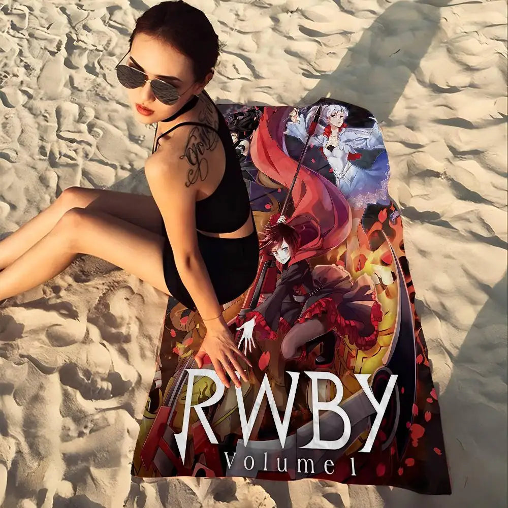 Anime B-RWBYS Microfiber Beach Towel - MANDOTOS