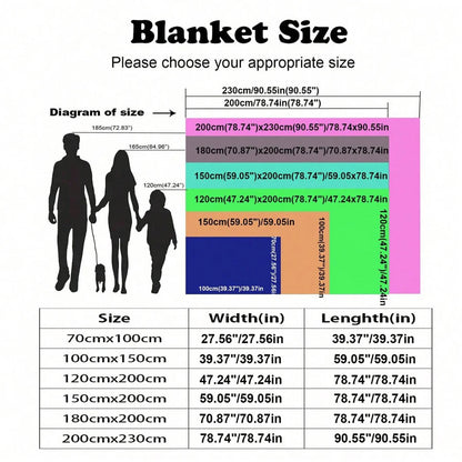 Cozy Coral Fleece Blanket - Your Perfect Multi-Purpose Companion - MANDOTOS