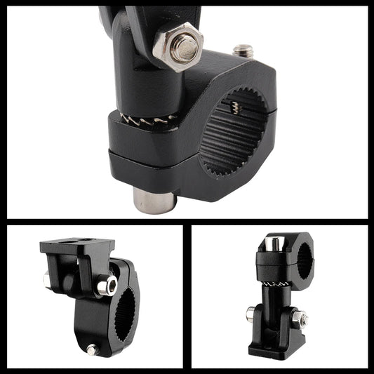 Motorcycle Crash Bars Foglights Mounting Bracket Motorbike Highway Bar Driving Light Mount Crash Bars Spotlight Mount Clamp