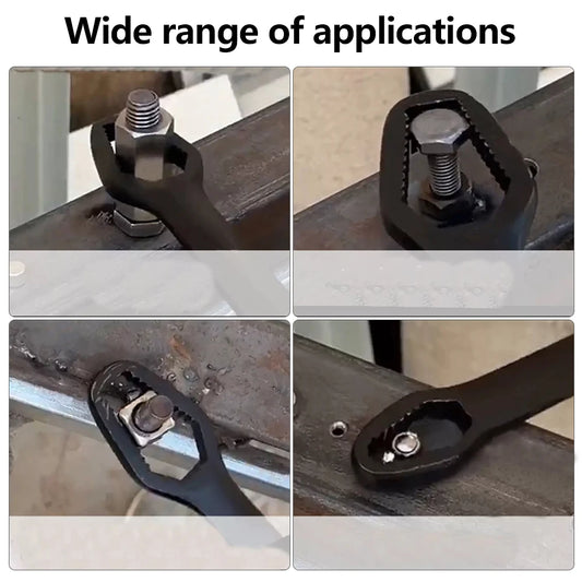 8-22mm Universal Torx Wrench Self-tightening Adjustable Glasses Wrench Board Double-head Torx Spanner Hand Tools for Factory - MANDOTOS