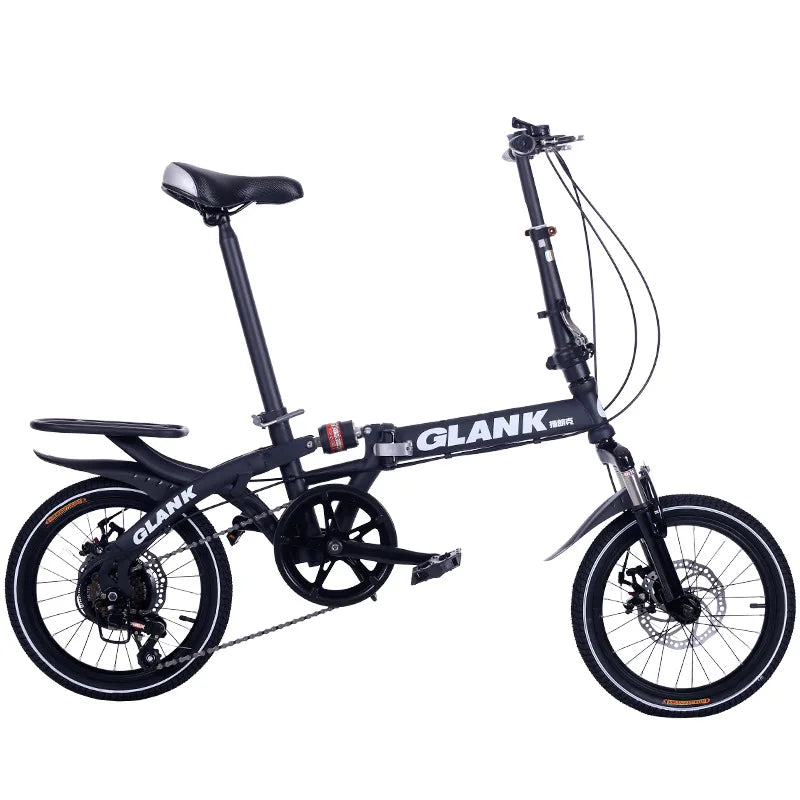 Student bicycles, variable speed disc brakes, mini bicycles, adult driving vehicles, folding shock absorption bicycles