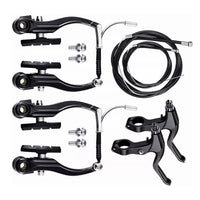 Bike Front Rear V Brakes Front Rear Caliper Set Brake Cycling Kit for MTB BMX Folding Road Mountain Bicycle Bikes Brake Set