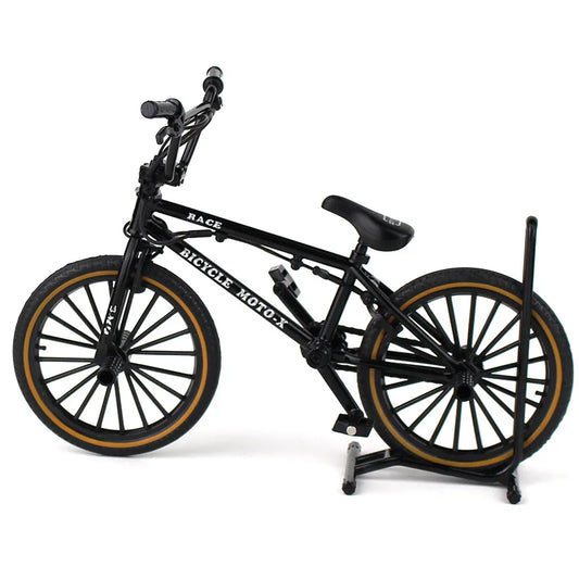 New 1:8 Mini Alloy Racing Bicycle Diecast Model Metal Mountain Bike Pocket Portable Simulation Collection Gift Toy For Childrens