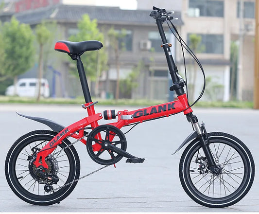 Student bicycles, variable speed disc brakes, mini bicycles, adult driving vehicles, folding shock absorption bicycles