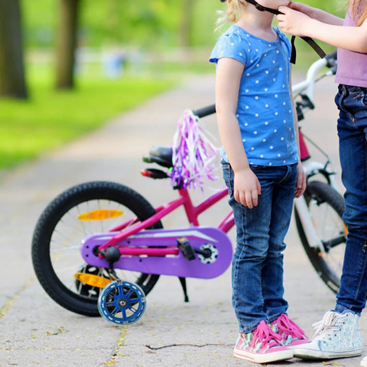 Children Bicycle Auxiliary Wheel 12/14/16/18/20 Inch Kids Bike Training Wheels Side Balance Wheel Bicycle Stabiliser Mounted Kit