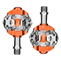RYET MTB Bicycle Pedals SPD Clipless Mountain Bike Pedals Mountain Bicycle Dual Platform Footboard MTB Clipless Pedal Bike Parts