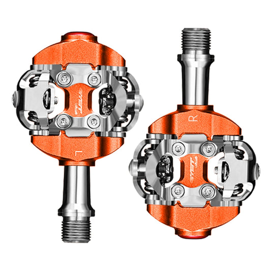 RYET MTB Bicycle Pedals SPD Clipless Mountain Bike Pedals Mountain Bicycle Dual Platform Footboard MTB Clipless Pedal Bike Parts