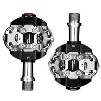 RYET MTB Bicycle Pedals SPD Clipless Mountain Bike Pedals Mountain Bicycle Dual Platform Footboard MTB Clipless Pedal Bike Parts