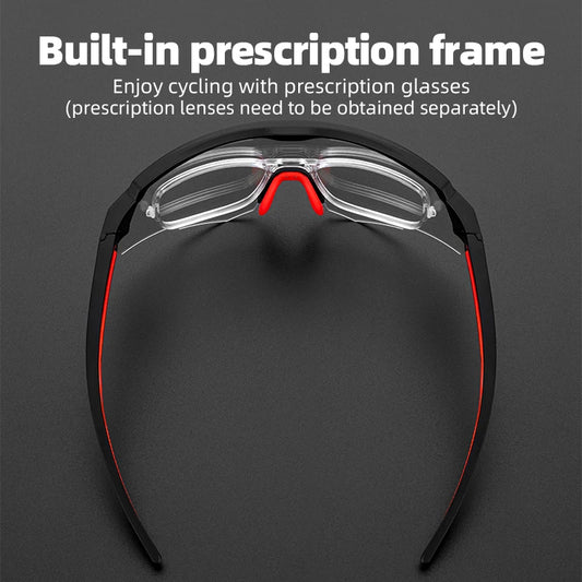 ROCKBROS Cycling Glasses Photochromic Polarized Lens Bike Glasses UV400 Protection Eyewear Sunglasses MTB Road Bicycle Goggles - MANDOTOS