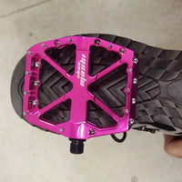 2025 New Bike Pedals  MTB Mountain Road Flat Non-slip CNC 3 Sealed Bearings Green Bicycle Pedals Route Cycling Accessories
