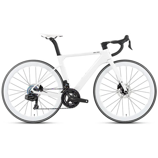 TWITTER 700X25C Carbon Road Bicycle Wireless Men's Hydraulic Disc Racing Bike With WheelTop EDS TX 24S Shifter 50mm Carbon Wheel
