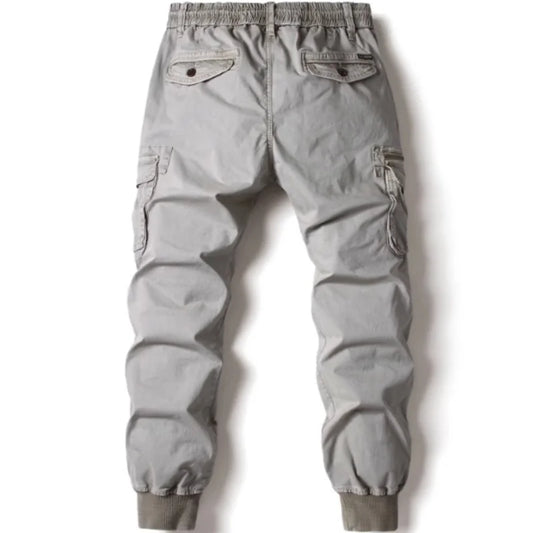 Cargo Pants Men Jogging Casual Pants Cotton Full Length Tactical Military Pants Trousers - MANDOTOS