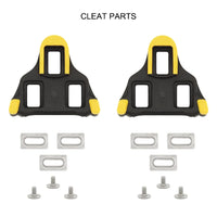 ZOYOSPORTS Road Bike Pedals Lightweight Clipless Bicycle Pedals with Cleats Set Compatible with SPD-SL System