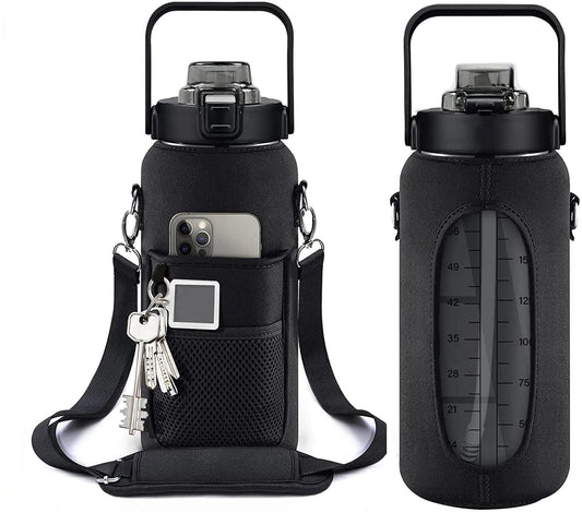 64oz Motivational Hydration Bottle - MANDOTOS