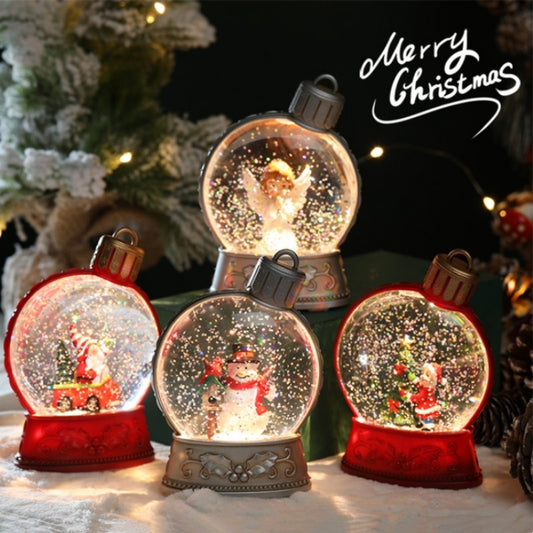 Christmas Holiday Decorations Luminous Simulation Flat Light LED Decoration Scene Layout Flame Light Home Decor - MANDOTOS