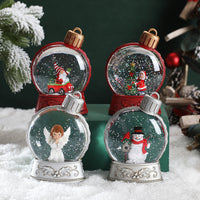 Christmas Holiday Decorations Luminous Simulation Flat Light LED Decoration Scene Layout Flame Light Home Decor - MANDOTOS