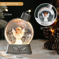 Christmas Holiday Decorations Luminous Simulation Flat Light LED Decoration Scene Layout Flame Light Home Decor - MANDOTOS