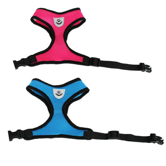 Adjustable Reflective Pet Harness with Leash - MANDOTOS