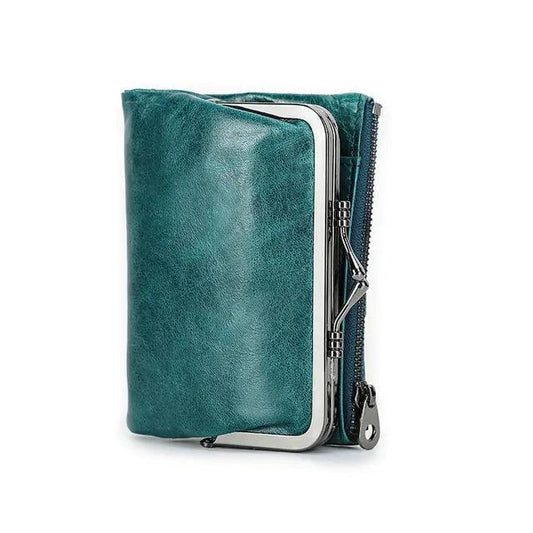 Authentic Leather Ladies' Wallet - MANDOTOS