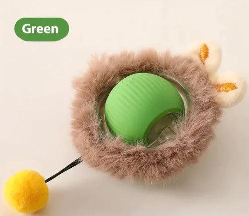 Auto-Rolling Feline Fun Ball - MANDOTOS