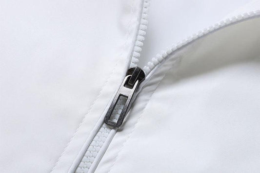 Autumn and Winter Men's Stand Collar Casual Zipper Jacket Outdoor Sports Coat Windbreaker Jacket for Men Waterproof Bomber - MANDOTOS