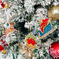 Christmas Decor Car Pendant Hanging Ornament Home Decoration Interior Decoration Pendant - MANDOTOS