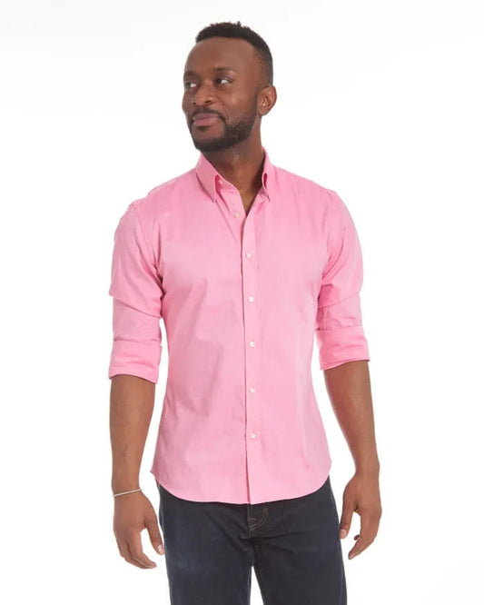 Long Sleeve Zipper Shirt With Button Design Fashion Lapel Tops For Mens Clothing - MANDOTOS