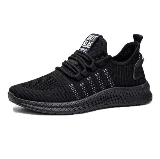 Black Sports Shoes - MANDOTOS