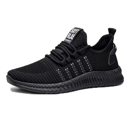 Black Sports Shoes - MANDOTOS