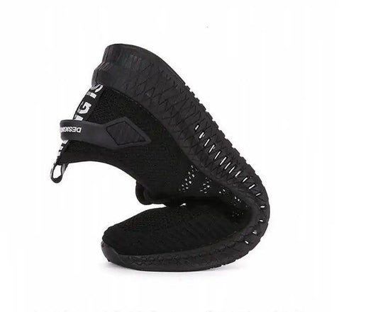 Black Sports Shoes - MANDOTOS