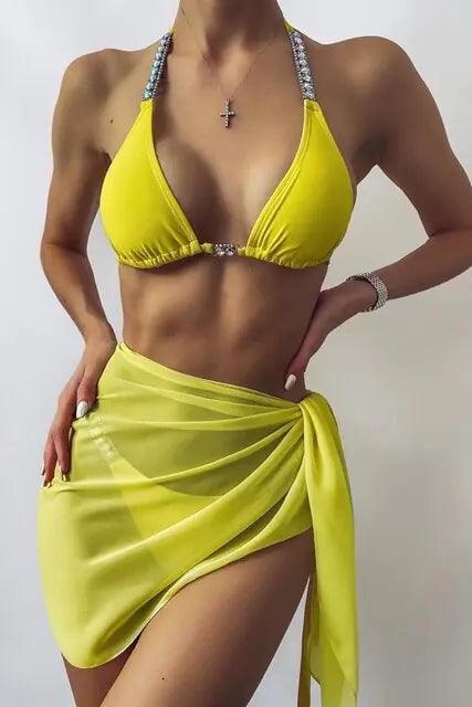 Elegant Chiffon Sarong: Essential Beachwear - MANDOTOS