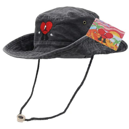 Chic Embroidered Travel Hat - MANDOTOS